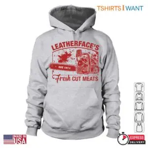 Leatherface’s Fresh Cut Meats T-Shirt - Texas Chainsaw Massacre Horror Fan Apparel 9 Leatherfaces Fresh Cut Meats T Shirt Texas Chainsaw Massacre Horror Fan Apparel 5 1.jpg