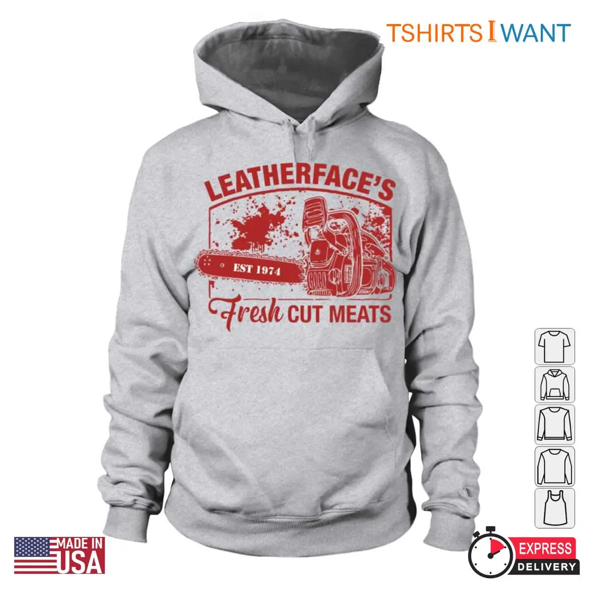 Leatherface’s Fresh Cut Meats T-Shirt - Texas Chainsaw Massacre Horror Fan Apparel 5 Leatherfaces Fresh Cut Meats T Shirt Texas Chainsaw Massacre Horror Fan Apparel 5 1.jpg