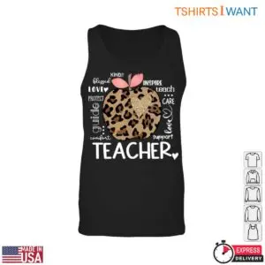 Leopard Print Apple Teacher T-Shirt – Teacher Appreciation Design 8 Leopard Print Apple Teacher T Shirt E28093 Teacher Appreciation Design 3.jpg