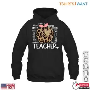 Leopard Print Apple Teacher T-Shirt – Teacher Appreciation Design 9 Leopard Print Apple Teacher T Shirt E28093 Teacher Appreciation Design 4.jpg
