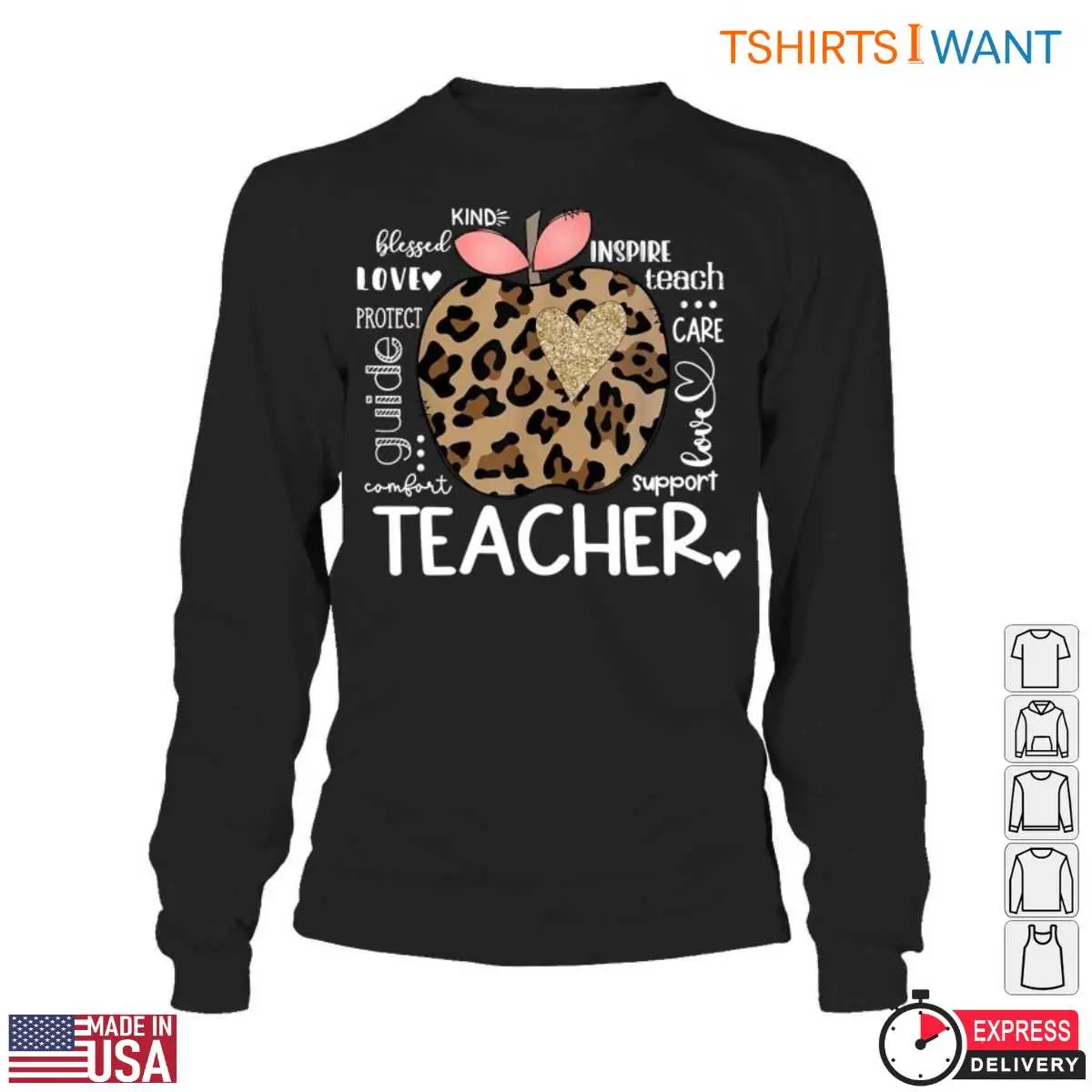 Leopard Print Apple Teacher T Shirt E28093 Teacher Appreciation Design 5.jpg
