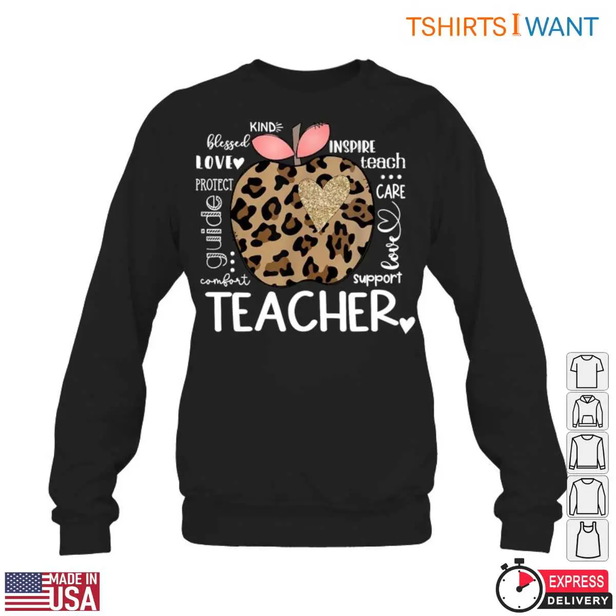 Leopard Print Apple Teacher T Shirt E28093 Teacher Appreciation Design 6.jpg