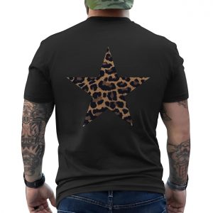 Leopard Print Star T shirt E28093 Western Country Cowgirl Graphic Tee 6.jpg