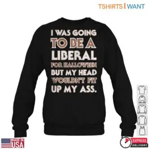 Libtard Halloween Costume Funny Liberal T-Shirt