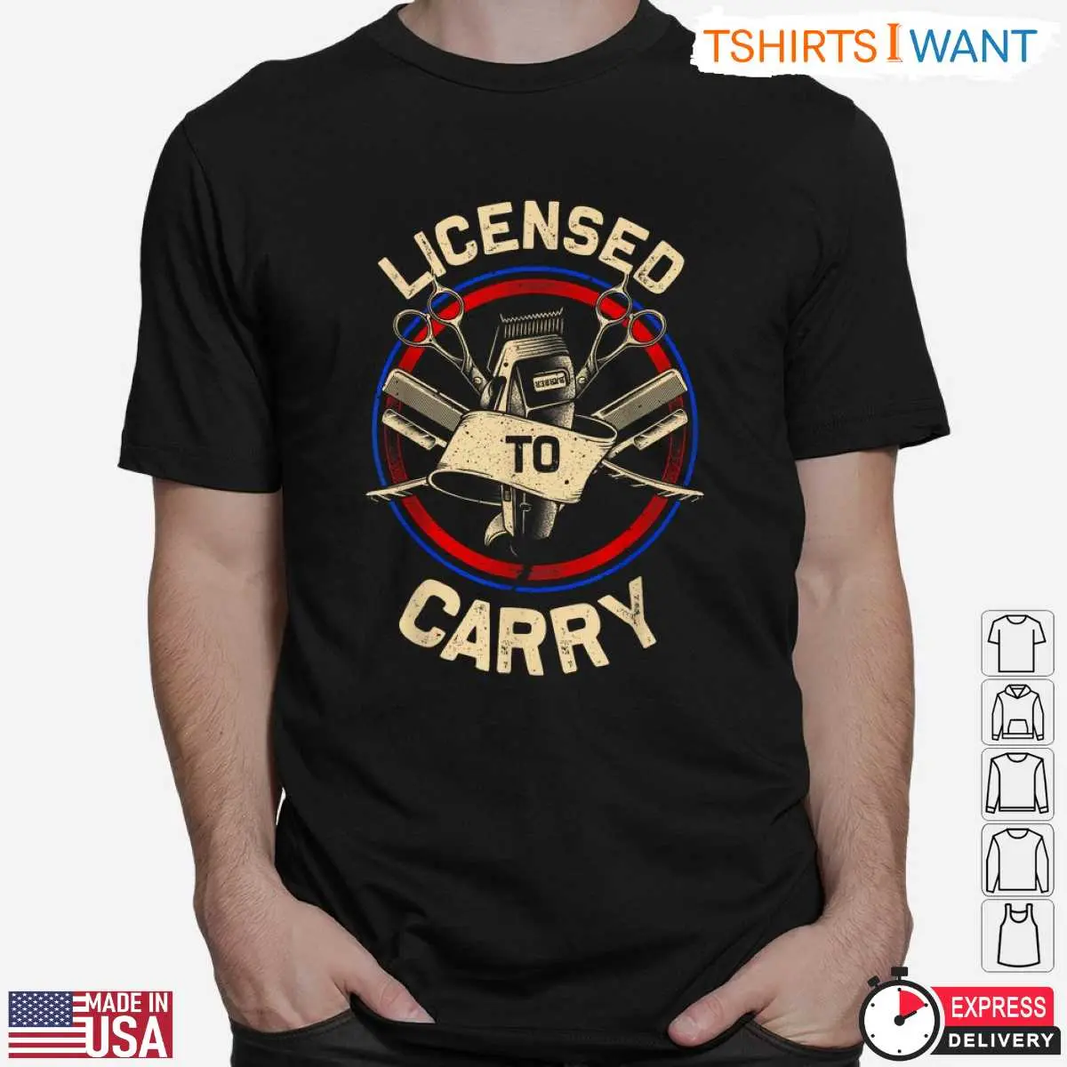 Licensed to Carry Barber Tools Funny Barber T Shirt 2 1.jpg