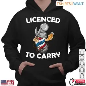 Licensed to Carry Funny Barber Pole Barber T-Shirt 5 Licensed to Carry Funny Barber Pole Barber T Shirt 2 1.jpg