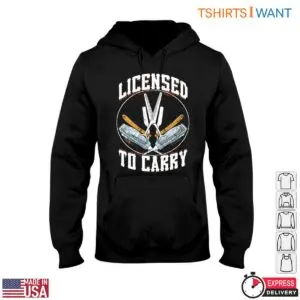 Licensed to Carry Funny Barber Scissors and Razors T-Shirt 8 Licensed to Carry Funny Barber Scissors and Razors T Shirt 3 1.jpg