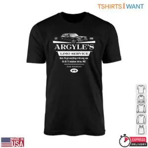 Limo Service T Shirt Argyles 1988 Holiday Classic 1 1.jpg