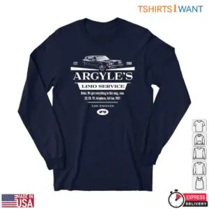 Limo Service T-Shirt - Argyle's Limo Service Established 1988 6 Limo Service T Shirt Argyles 1988 Holiday Classic 2 1.jpg