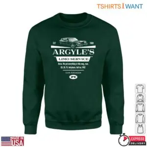 Limo Service T-Shirt - Argyle's Limo Service Established 1988 7 Limo Service T Shirt Argyles 1988 Holiday Classic 3 1.jpg