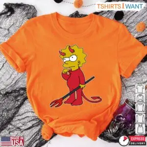 Lisa Simpson Halloween Devil Costume T Shirt 1 1.jpg