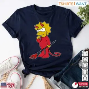 Lisa Simpson Halloween Devil Costume T-Shirt 11 Lisa Simpson Halloween Devil Costume T Shirt 5 1.jpg