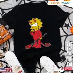 Lisa Simpson Halloween Devil Costume T-Shirt 12 Lisa Simpson Halloween Devil Costume T Shirt 6 1.jpg