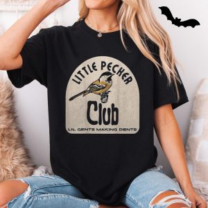Little Pecker Club T shirt E28093 Funny Bird Lover Humor Tee 5.jpg