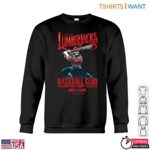 Lockwood Lumberjacks Baseball Club T-Shirt - Minor League Lumberjack Design 7 Lockwood Lumberjacks Baseball Club T Shirt Minor League Lumberjack Design 3 1 1.jpg