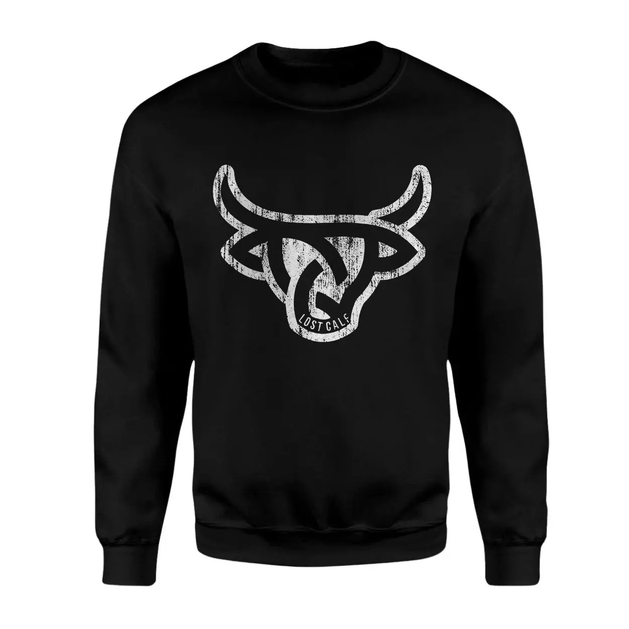 Lost Calf Distressed Western Bull Head Graphic T Shirt 3 1.jpg