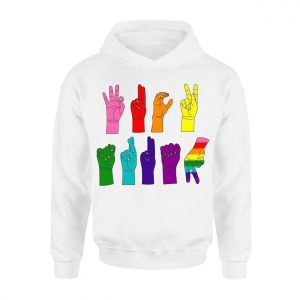 Love Is Love ASL Pride T Shirt E28093 Rainbow Sign Language Hands 2.jpg