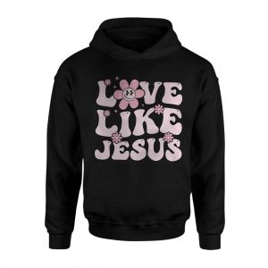 Love Like Jesus T Shirt Retro Groovy Christian Apparel 2 1.jpg