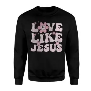 Love Like Jesus T-Shirt Retro Groovy Christian Apparel 9 Love Like Jesus T Shirt Retro Groovy Christian Apparel 3 1.jpg
