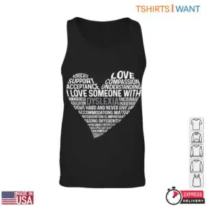Love Support Compassion Dyslexia Heart T-Shirt – Teacher Appreciation 8 Love Support Compassion Dyslexia Heart T Shirt E28093 Teacher Appreciation 3.jpg