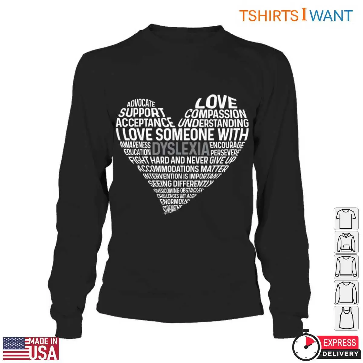 Love Support Compassion Dyslexia Heart T Shirt E28093 Teacher Appreciation 5.jpg