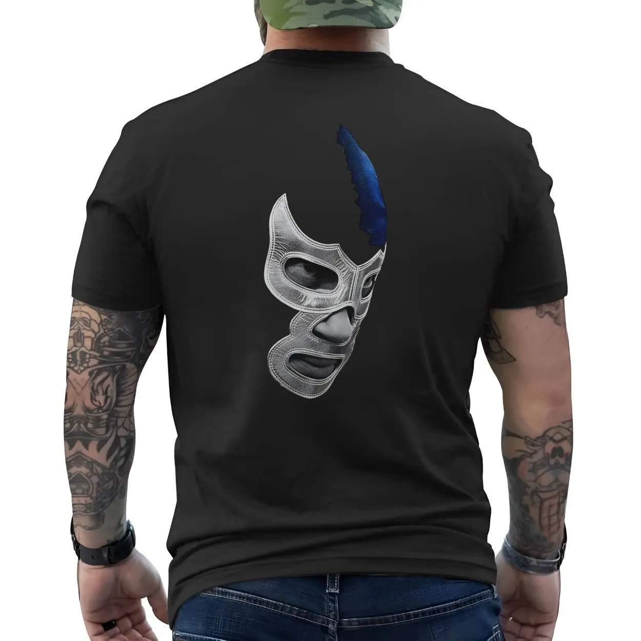 Luchador Legend Graphic Tee, Mexican Lucha Libre Streetwear Tee 6 Luchador Legend Graphic Tee Mexican Lucha Libre Streetwear Tee 6 1.jpg