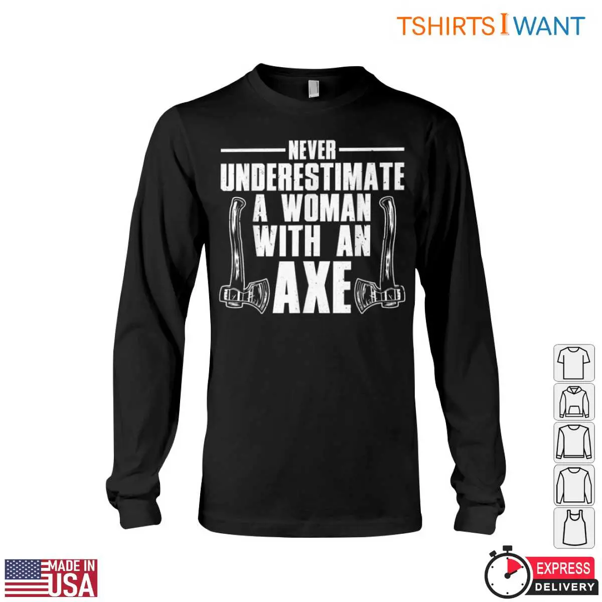 Lumberjack Womens Shirt Never Underestimate a Woman with an Axe Design 4 1 1.jpg