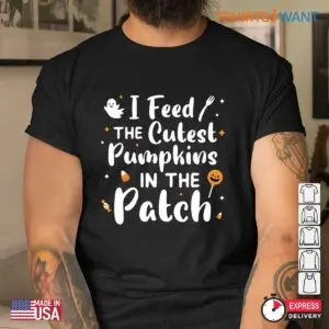 Lunch Lady Halloween Shirts: I Feed The Cutest Pumpkins Lunch Lady Halloween Tee 8 Lunch Lady Halloween Shirts Cutest Pumpkins Server 4 1.jpg