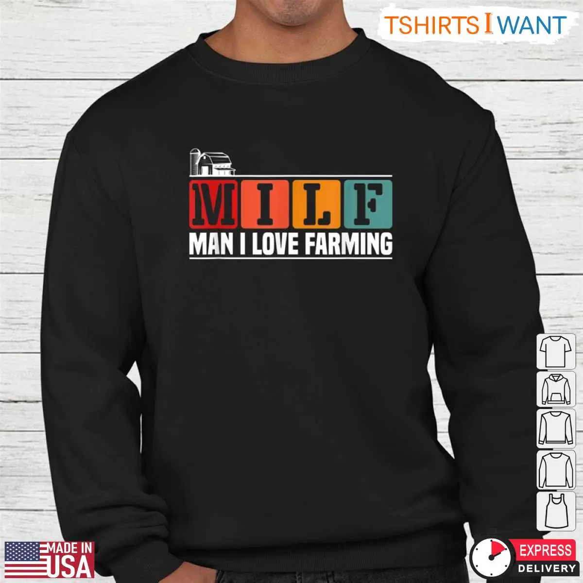 MILF Man I Love Farming Vintage Farm Life T Shirt 3 1.jpg