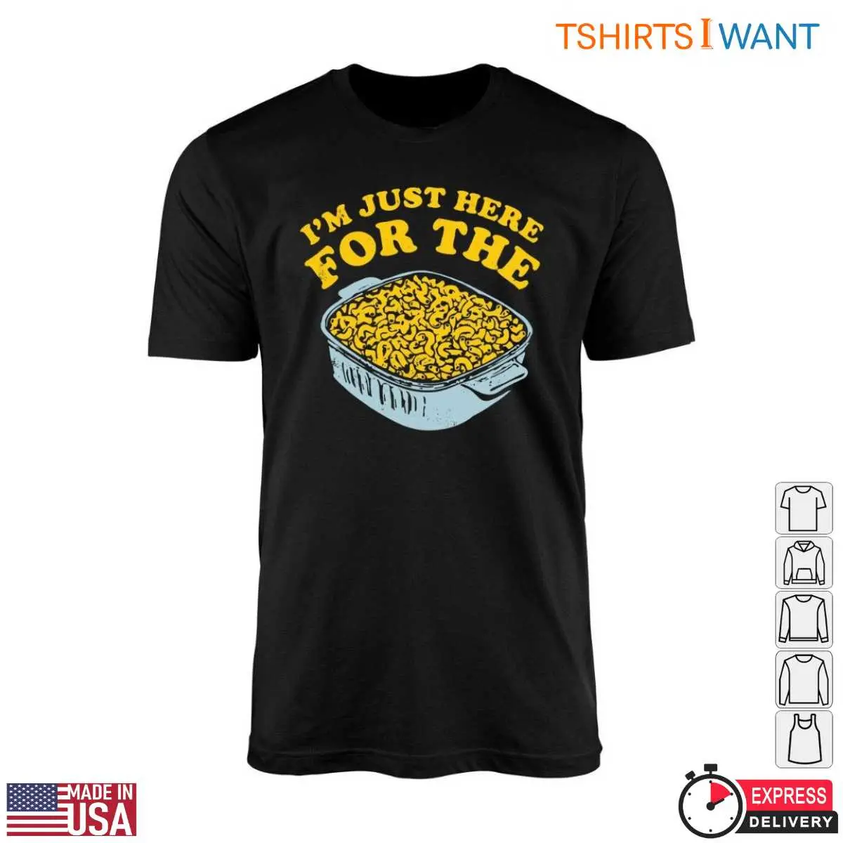 Mac and Cheese T Shirt Good Stuff Graphic Tee 1 1.jpg