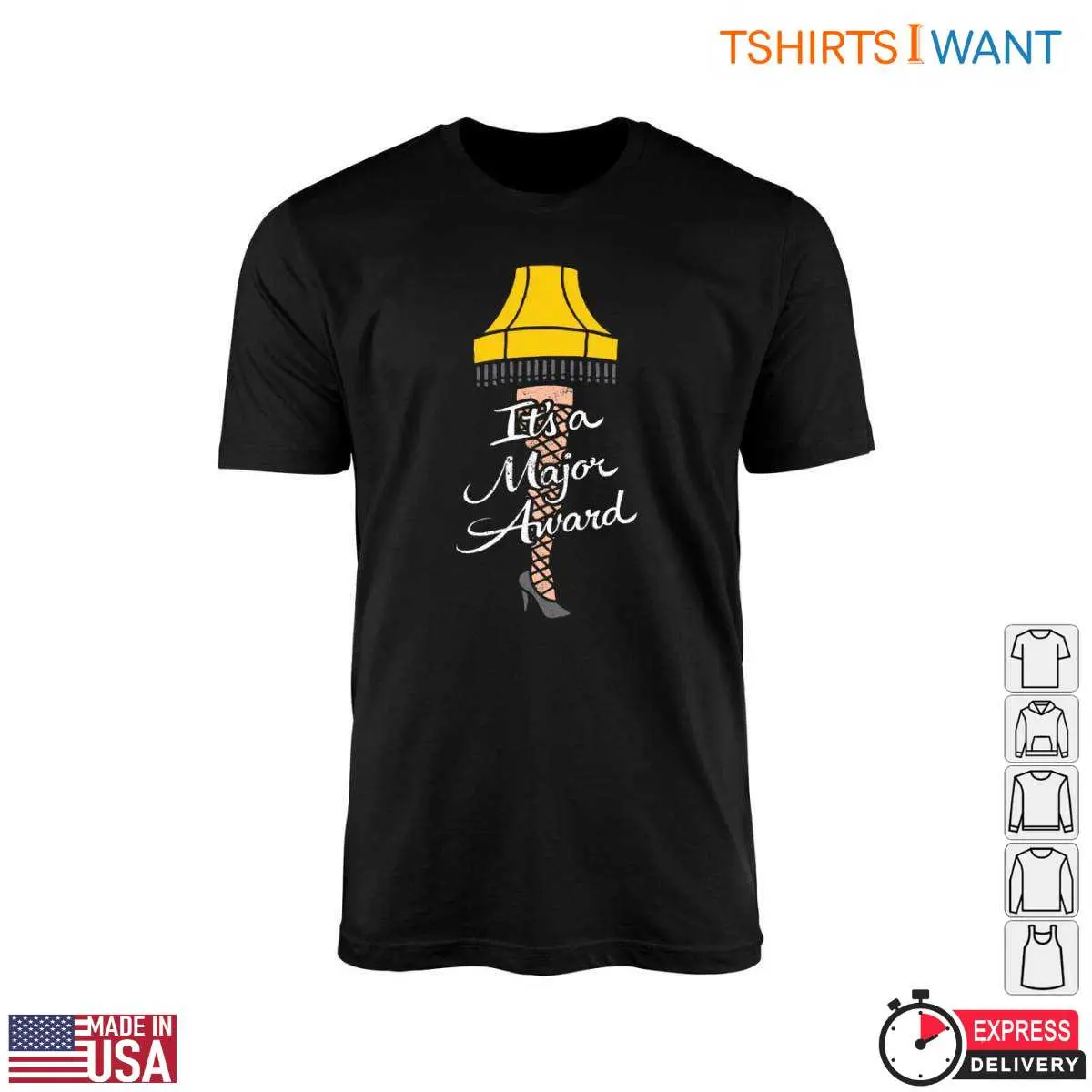 Major Award Lamp Design T-Shirt - 'It's A Major Award' Quote Tee 1 Major Award Lamp T Shirt Its A Major Award Quote 1 1.jpg