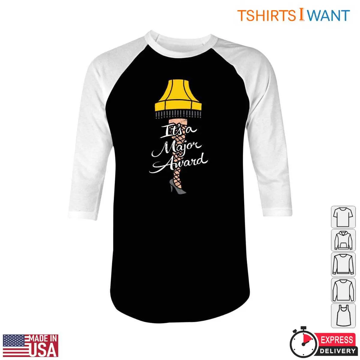 Major Award Lamp Design T-Shirt - 'It's A Major Award' Quote Tee 2 Major Award Lamp T Shirt Its A Major Award Quote 2 1.jpg