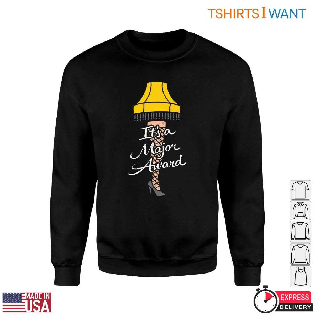 Major Award Lamp Design T-Shirt - 'It's A Major Award' Quote Tee 3 Major Award Lamp T Shirt Its A Major Award Quote 3 1.jpg