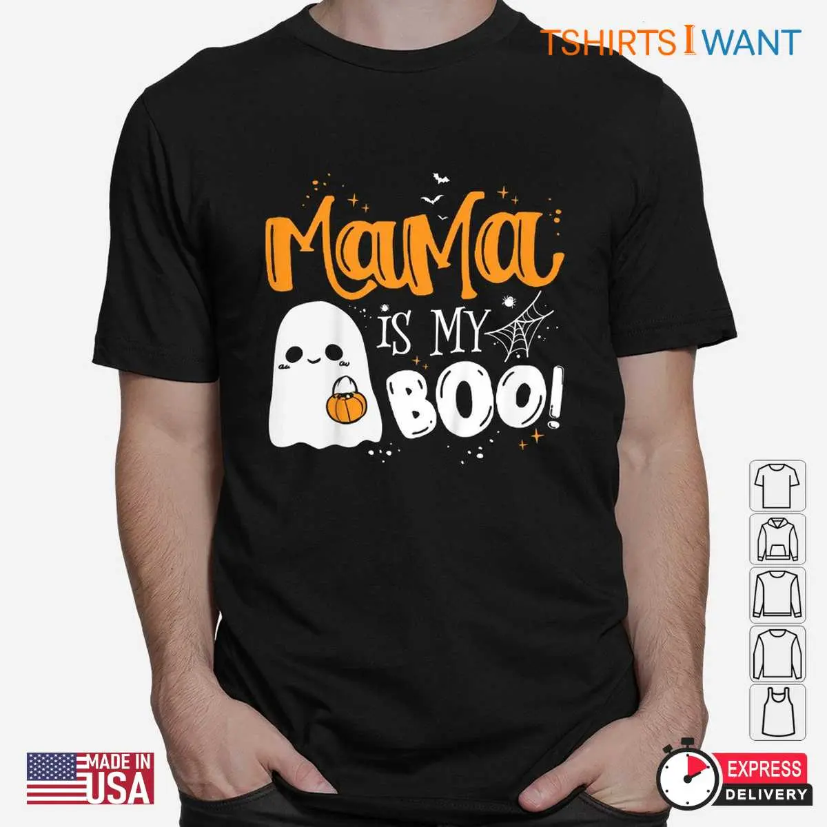 Mama Is My Boo: Halloween Boo Ghost Mom Costume Shirt 10 Mama Is My Boo Ghost Mom Costume 2