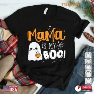 Mama Is My Boo: Halloween Boo Ghost Mom Costume Shirt 7 Mama Is My Boo Ghost Mom Costume 3 1.jpg