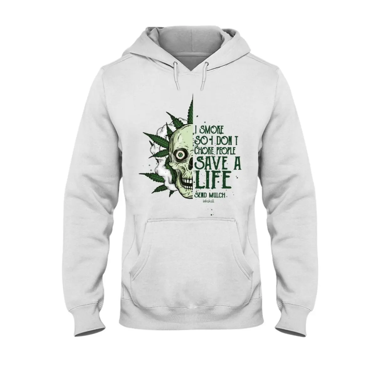 Marijuana Shirts with Cool Skull Designs Funny Cannabis Shirts Perfect Gift for Cigar Smokers 3