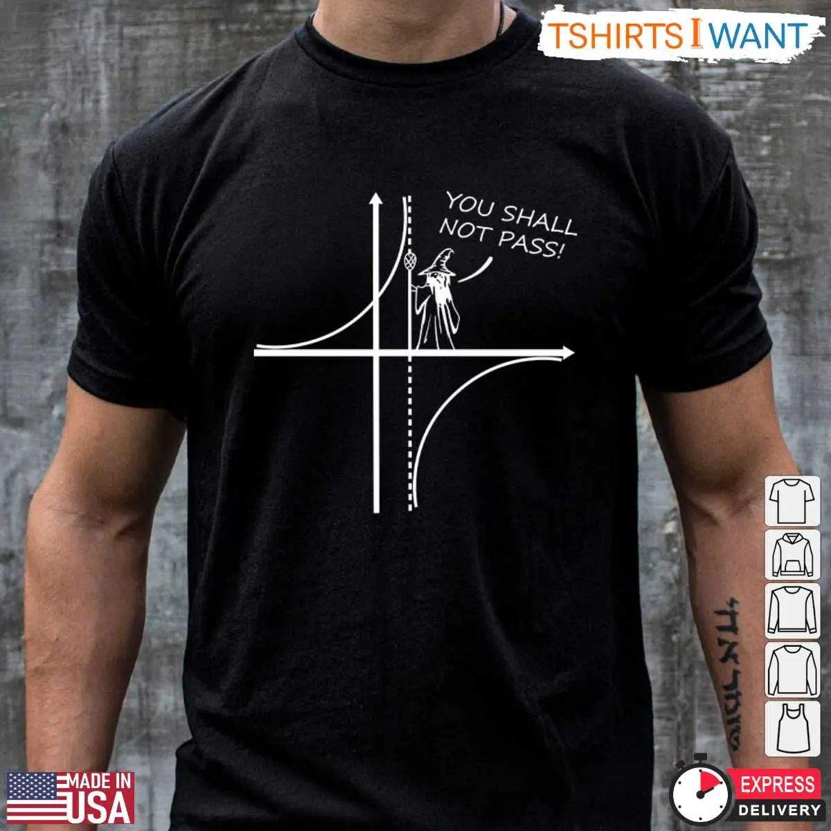 Math Teacher Shirt Gandalf You Shall Not Pass Funny Tee 2 1.jpg