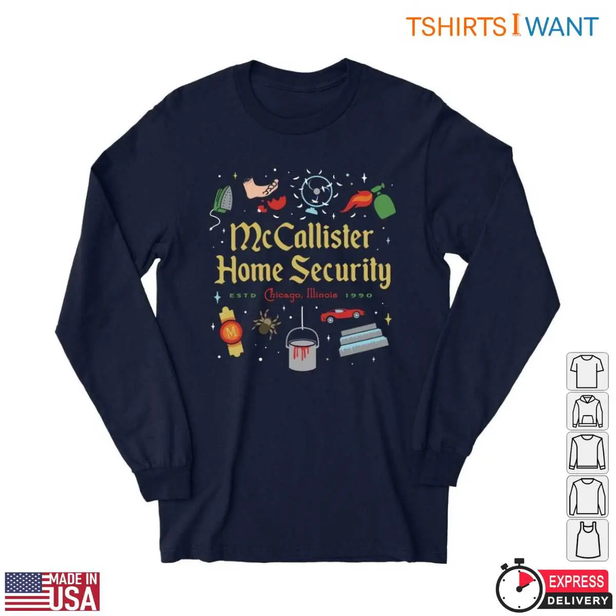 McCallister Home Alone T Shirt E28093 Iconic Movie Scenes Illustrated 2.jpg