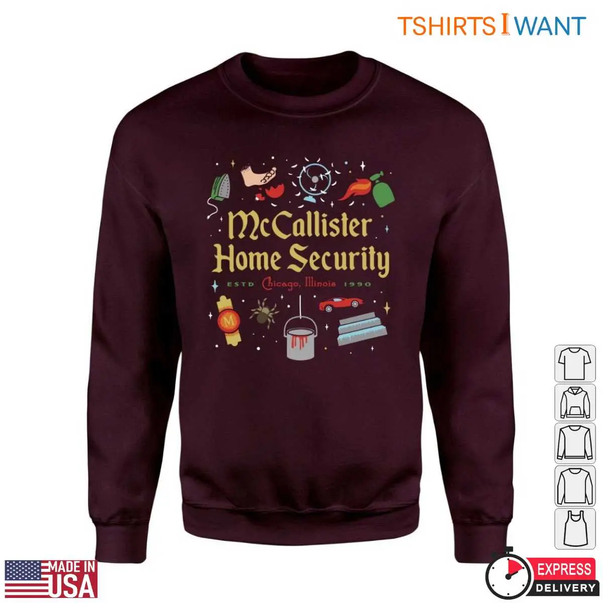 McCallister Home Alone T Shirt E28093 Iconic Movie Scenes Illustrated 3.jpg