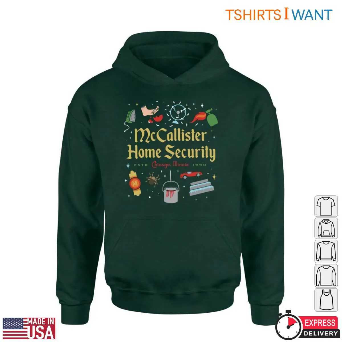 McCallister Home Alone T Shirt E28093 Iconic Movie Scenes Illustrated 4.jpg