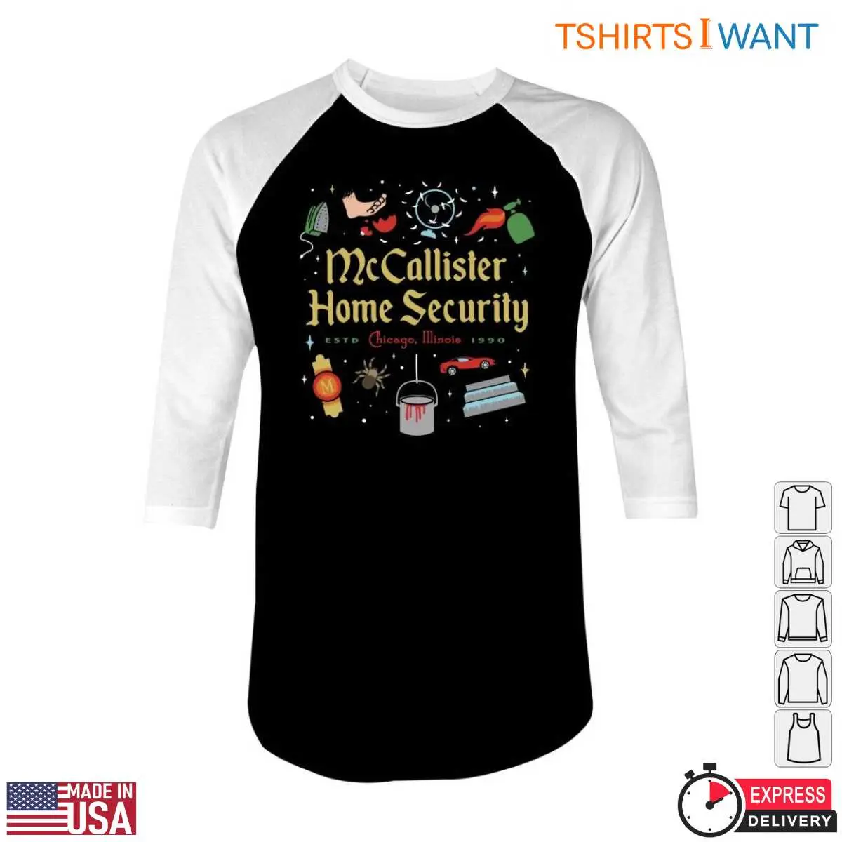 McCallister Home Alone T Shirt E28093 Iconic Movie Scenes Illustrated 5.jpg