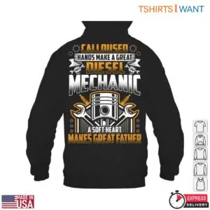 Mechanic T-Shirt – Calloused Hands, Soft Heart, Great Diesel Mechanic Father Graphic Tee 9 Mechanic T Shirt E28093 Calloused Hands Soft Heart Great Diesel Mechanic Father Graphic Tee 4.jpg