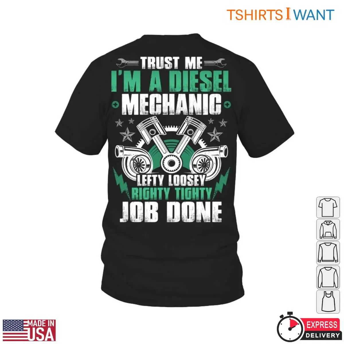 Mechanic Tool Set T Shirt E28093 Trust Me Lefty Loosey Righty Tighty Job Done Graphic Tee 1.jpg