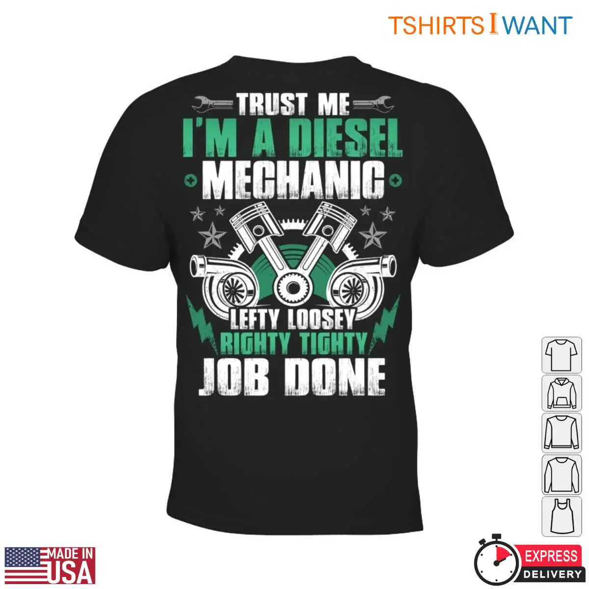 Mechanic Tool Set T Shirt E28093 Trust Me Lefty Loosey Righty Tighty Job Done Graphic Tee 3.jpg