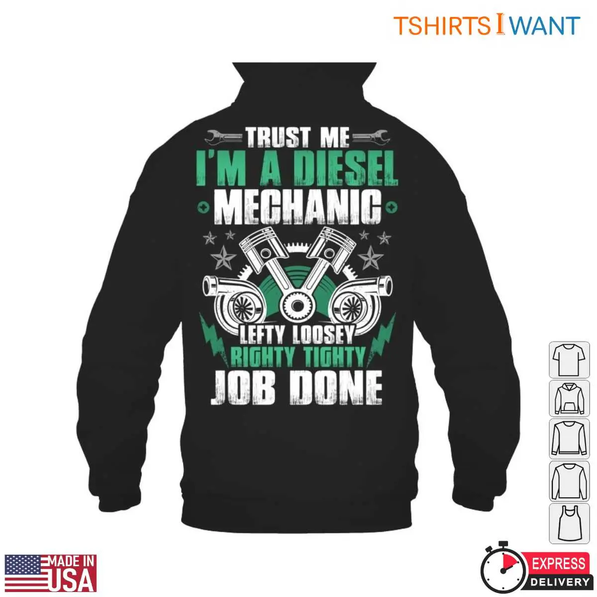 Mechanic Tool Set T Shirt E28093 Trust Me Lefty Loosey Righty Tighty Job Done Graphic Tee 4.jpg