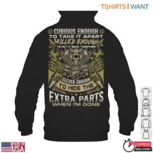 Mechanic Tools T-Shirt - Skilled Enough to Hide Extra Parts Graphic Tee 8 Mechanic Tools T Shirt Hidden Parts Humor 3 1.jpg