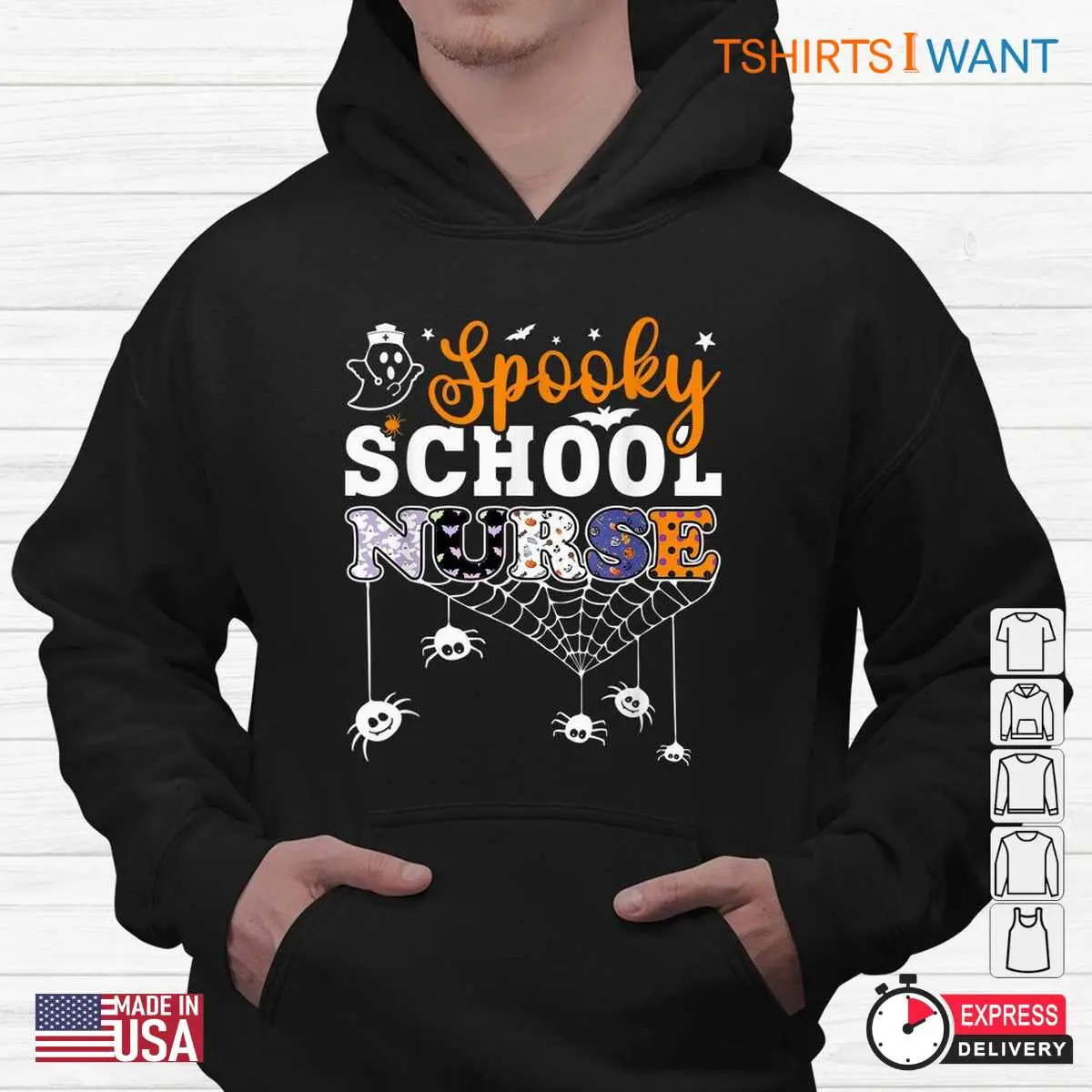 Medical Halloween Shirts Spooky School Nurse Tee 4 1.jpg