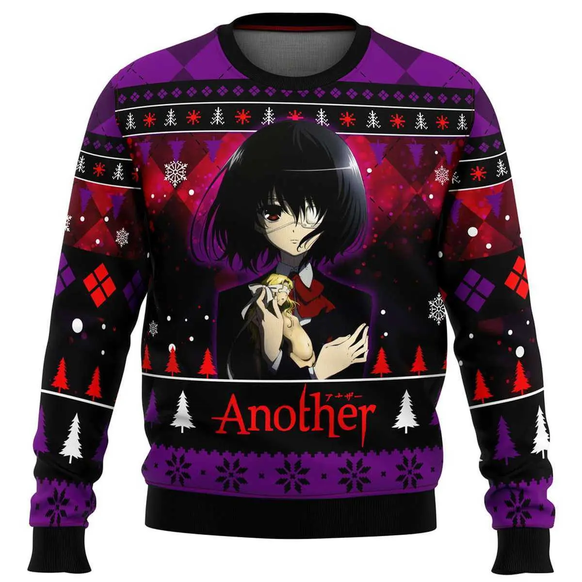 Mei Misaki Anime: Another Ugly Christmas Sweater 5 Mei Misaki Anime Another Ugly Christmas Sweater 2