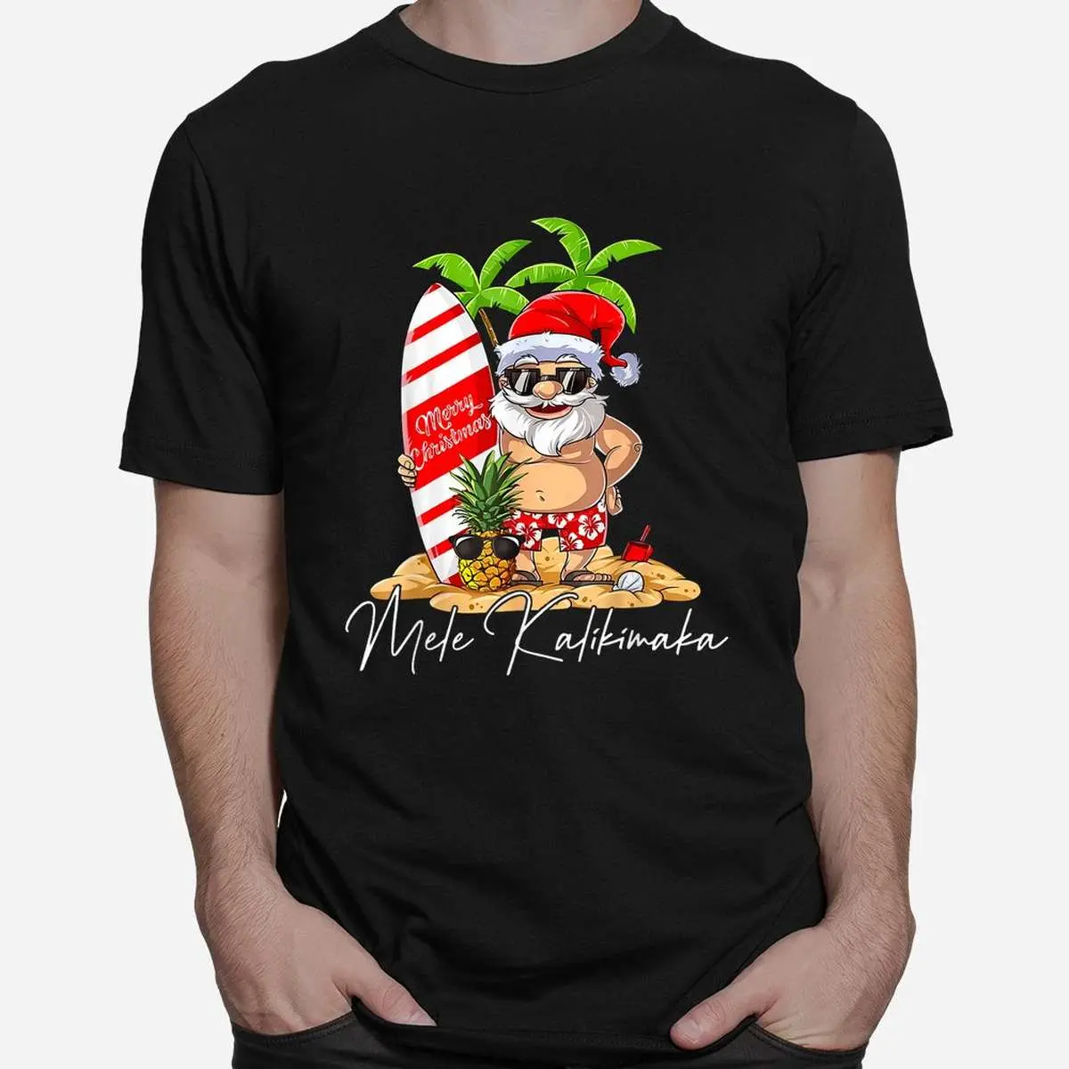 Mele Kalikimaka Hawaii Christmas Surf Shirt 2 1.jpg