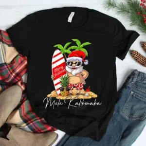 Mele Kalikimaka Shirt - Hawaii Christmas Surfing Santa Xmas Summer Tee 7 Mele Kalikimaka Hawaii Christmas Surf Shirt 3 1.jpg